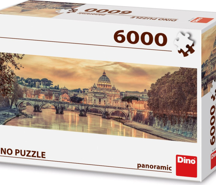 Puzzle - Dino - Řím - Panoramatické puzzle