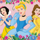 Puzzle - Dino - Rozkvetlé princezny