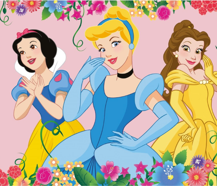 Puzzle - Dino - Rozkvetlé princezny