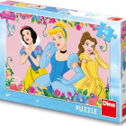 Puzzle - Dino - Rozkvetlé princezny