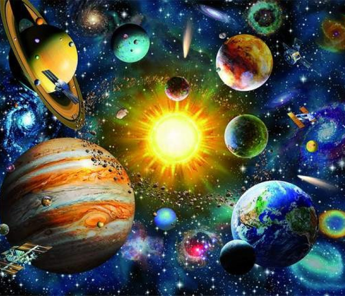 Puzzle - Dino - Sluneční soustava