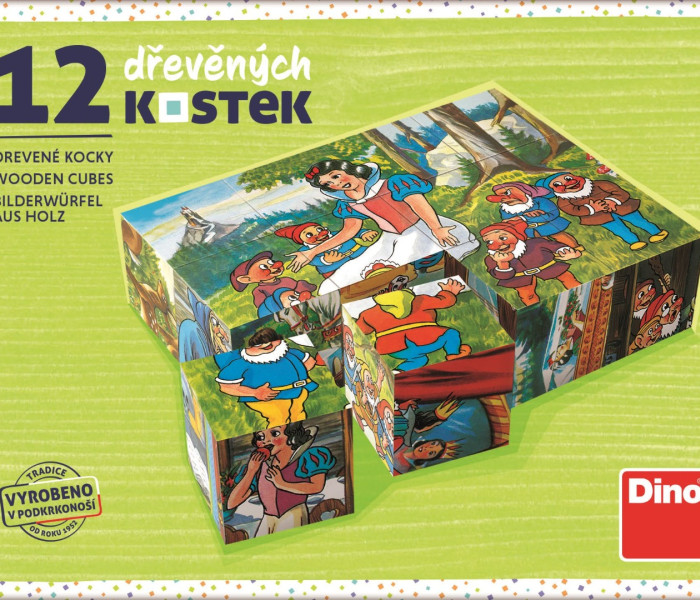 Puzzle - Dino - Sněhurka