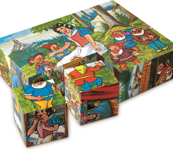 Puzzle - Dino - Sněhurka