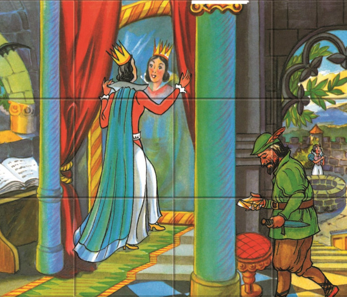 Puzzle - Dino - Sněhurka