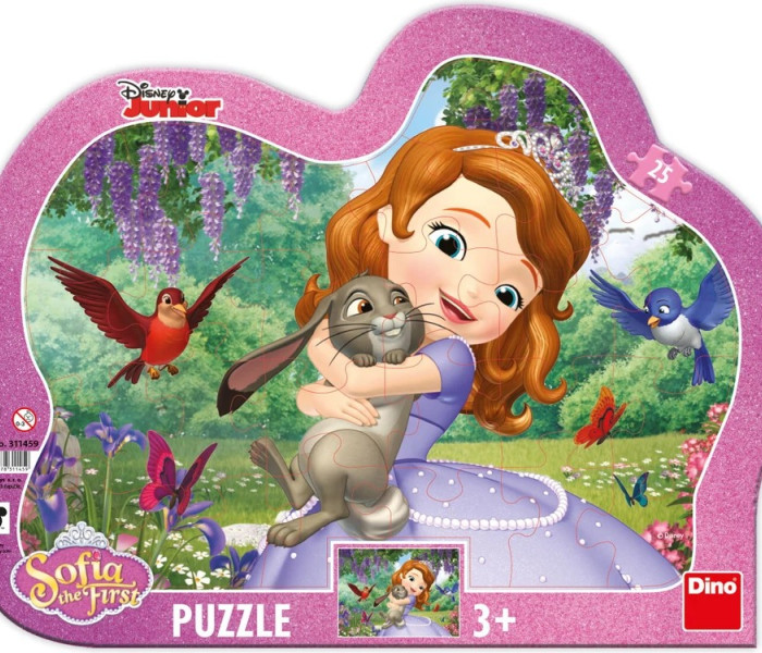 Puzzle - Dino - Sofie a zvířátka