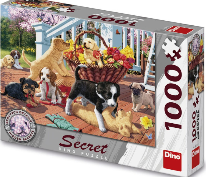 Puzzle - Dino - Štěňata secret collection