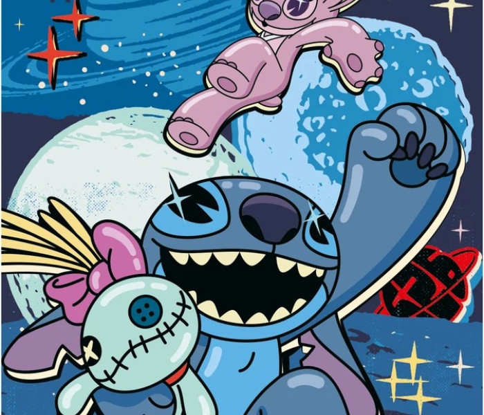 Puzzle - Dino - Stitch Svítící puzzle