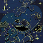 Puzzle - Dino - Stitch Svítící puzzle