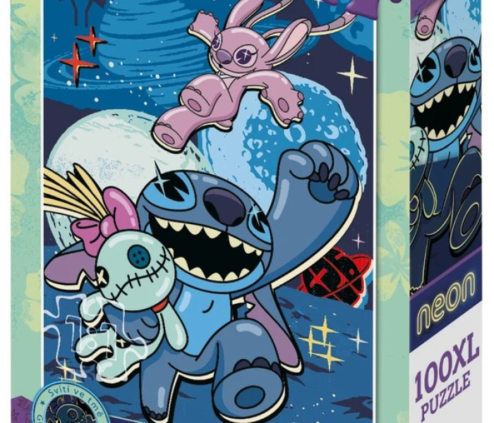 Puzzle - Dino - Stitch Svítící puzzle