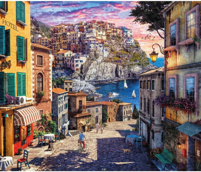 Puzzle - Dino - Italské pobřeží