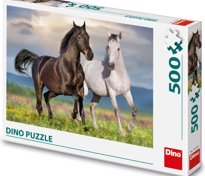Puzzle - Dino - Zamilované koně