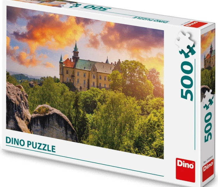 Puzzle - Dino - Zámek Hrubá skála