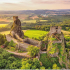 Puzzle - Dino - Zřícenina hradu Trosky