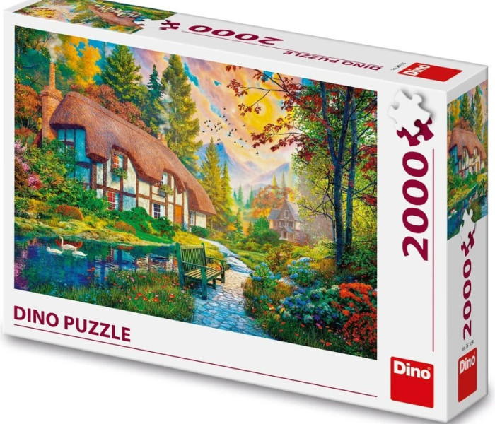Puzzle - Dino - Domek u řeky