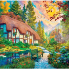 Puzzle - Dino - Domek u řeky