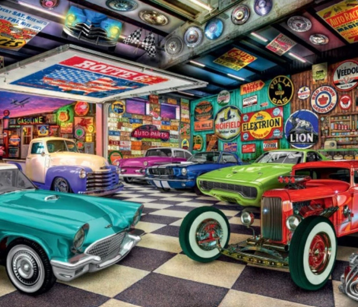 Puzzle - Dino - Sbírka veteránů