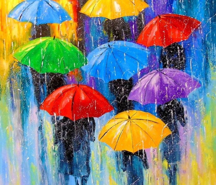 Puzzle - Enjoy - Deštivý den