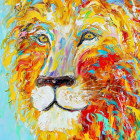 Puzzle - Enjoy - Barevný lev