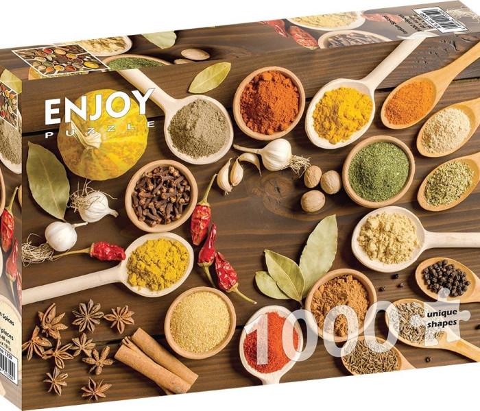 Puzzle - Enjoy - Indický koreniny