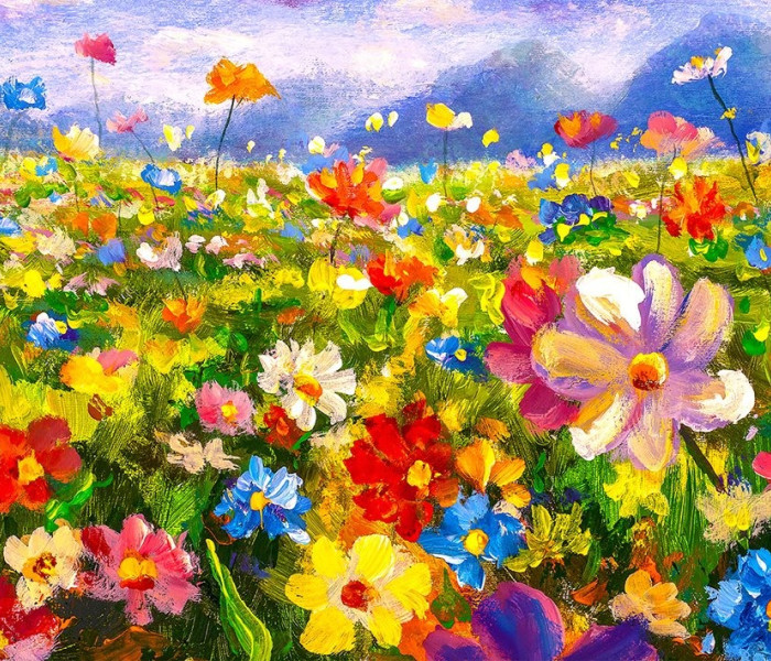 Puzzle - Enjoy - Květinová louka