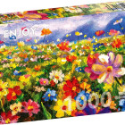 Puzzle - Enjoy - Květinová louka