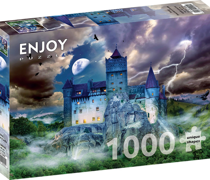 Puzzle - Enjoy - Strašidelná noc na Drakulově hradě