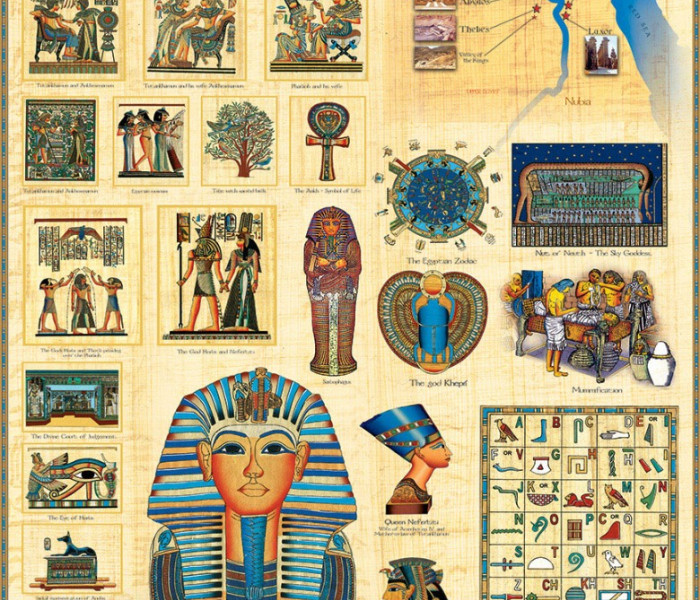 Puzzle - Eurographics - Staří Egypťané