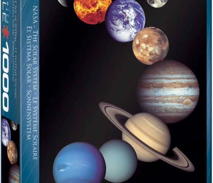 Puzzle - Eurographics - Solární systém NASA
