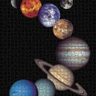 Puzzle - Eurographics - Solární systém NASA