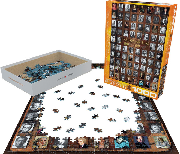Puzzle - Eurographics - Slavní spisovatelé