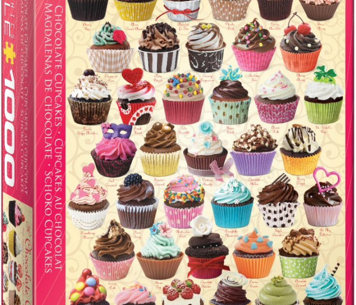 Puzzle - Eurographics - Čokoládové cupcakes