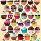 Puzzle - Eurographics - Čokoládové cupcakes