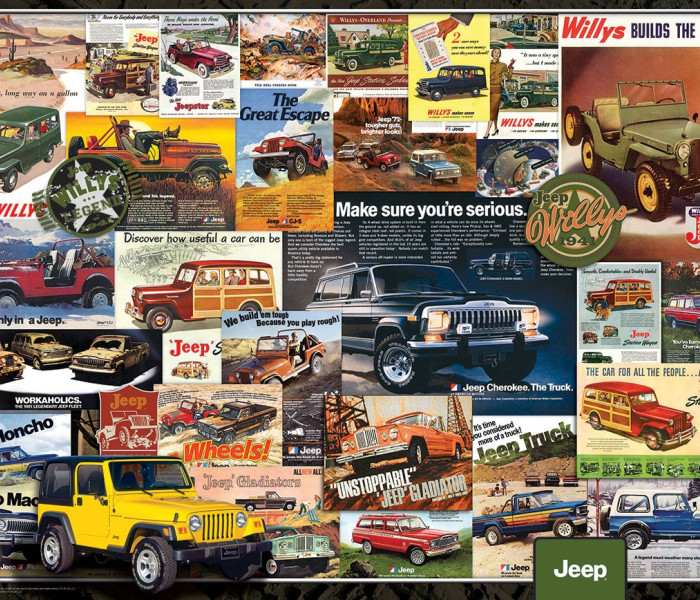 Puzzle - Eurographics - Džípy