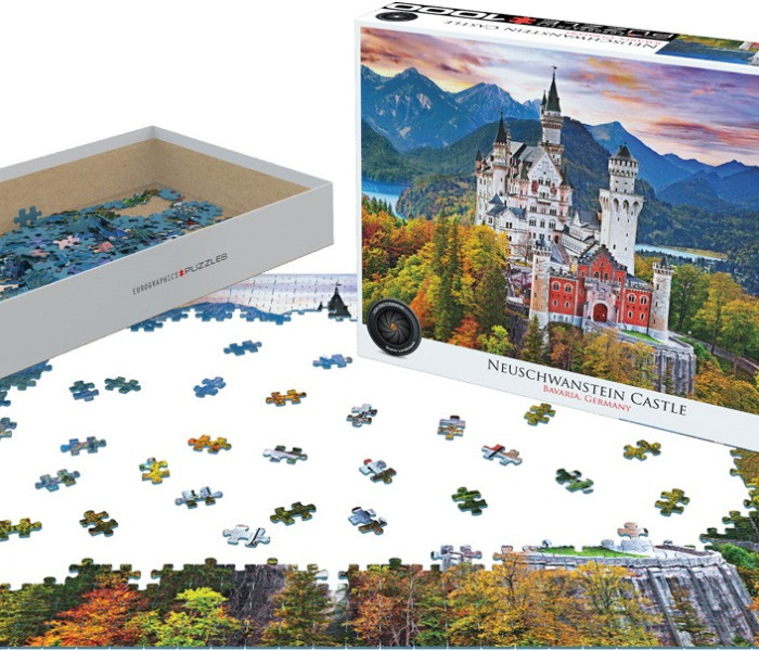 Puzzle - Eurographics - Zámek Neuschwanstein (HDR)