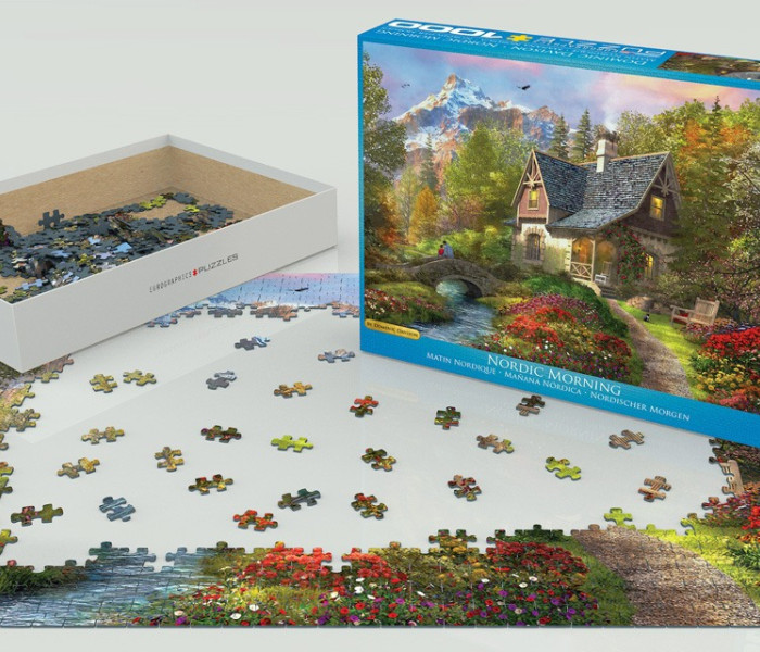 Puzzle - Eurographics - Ráno na Severu