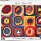 Puzzle - Eurographics - Kandinsky Studie barevných čtverců