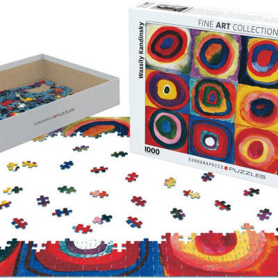 Kandinsky Studie barevných čtverců