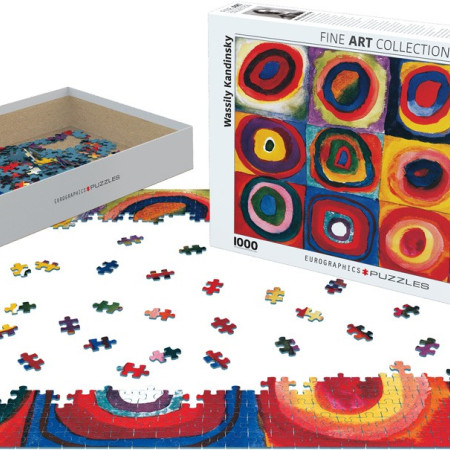 Kandinsky Studie barevných čtverců