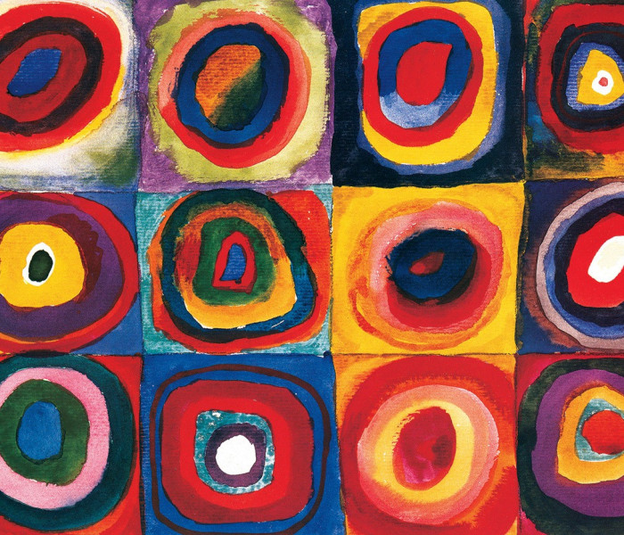 Puzzle - Eurographics - Kandinsky Studie barevných čtverců