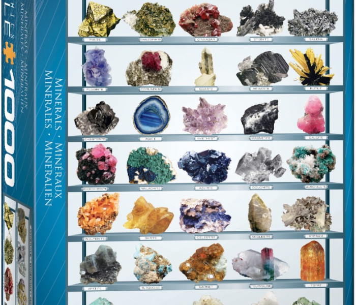 Puzzle - Eurographics - Minerály