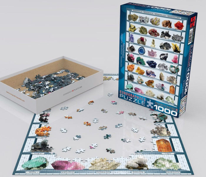 Puzzle - Eurographics - Minerály