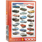 Puzzle - Eurographics - Americká auta 50. let