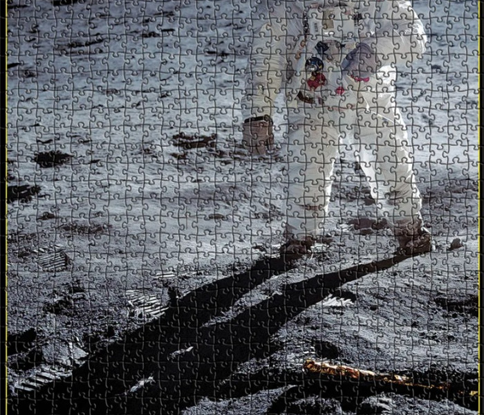 Puzzle - Eurographics - Chůze na Měsíci