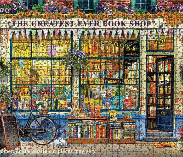 Puzzle - Eurographics - Nejlepší knihkupectví na světě