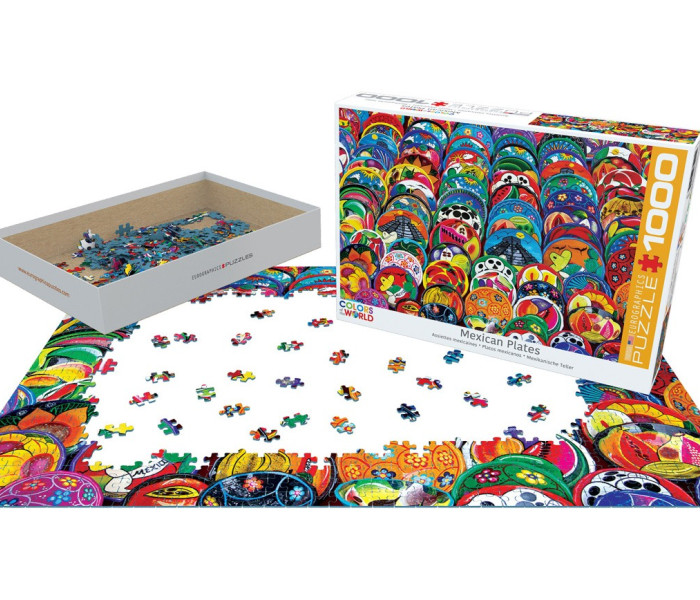 Puzzle - Eurographics - Mexické talíře