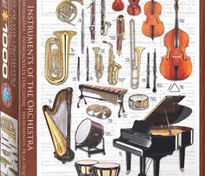 Puzzle - Eurographics - Hudební nástroje