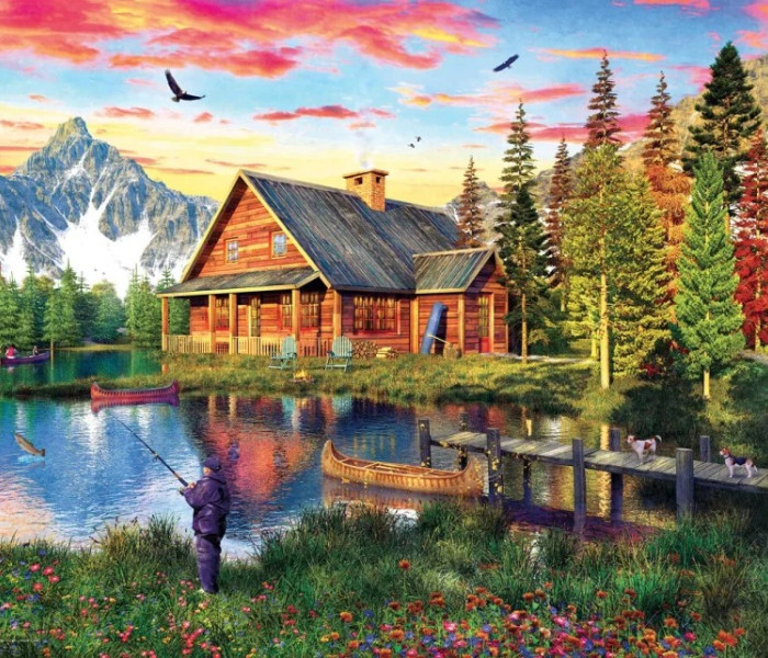 Puzzle - Eurographics - Rybářská chata