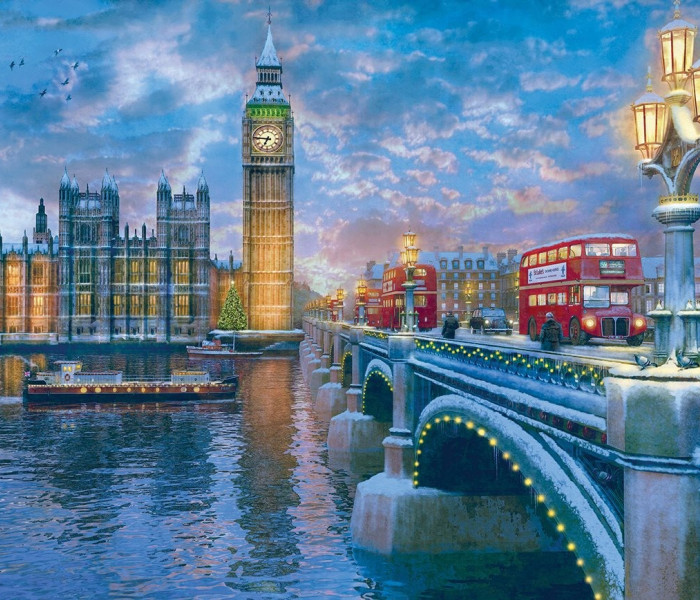 Puzzle - Eurographics - Štědrý večer v Londýně