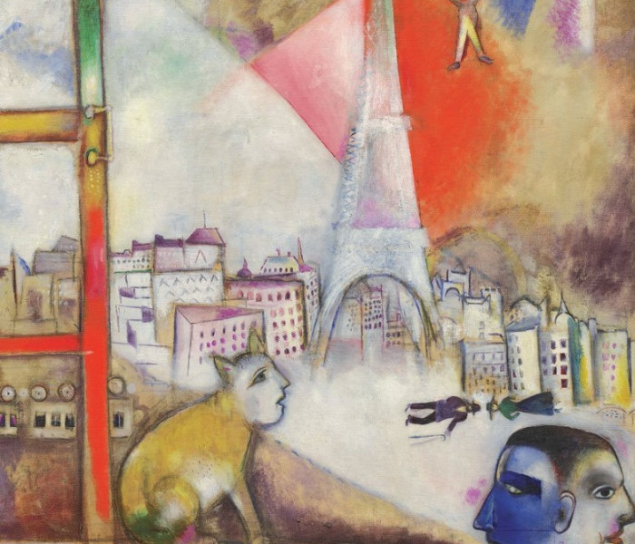 Puzzle - Eurographics - Výhled z okna na Paříž