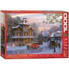 Puzzle - Eurographics - Vánoční cesta domů